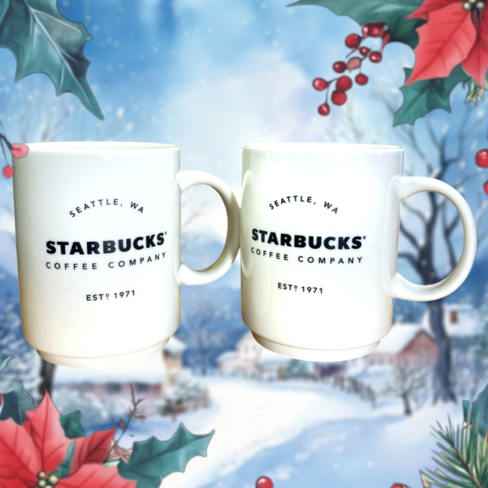 Starbucks Seattle Wa. 1971 Coffee Cup New